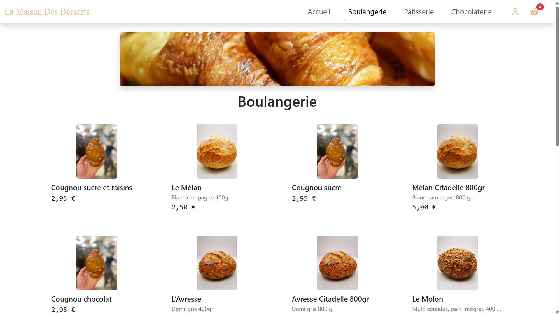 La Maison des desserts